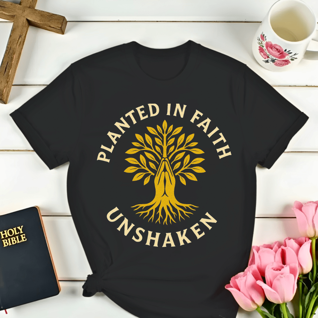 Planted in Faith T-Shirt - Kozzy Co