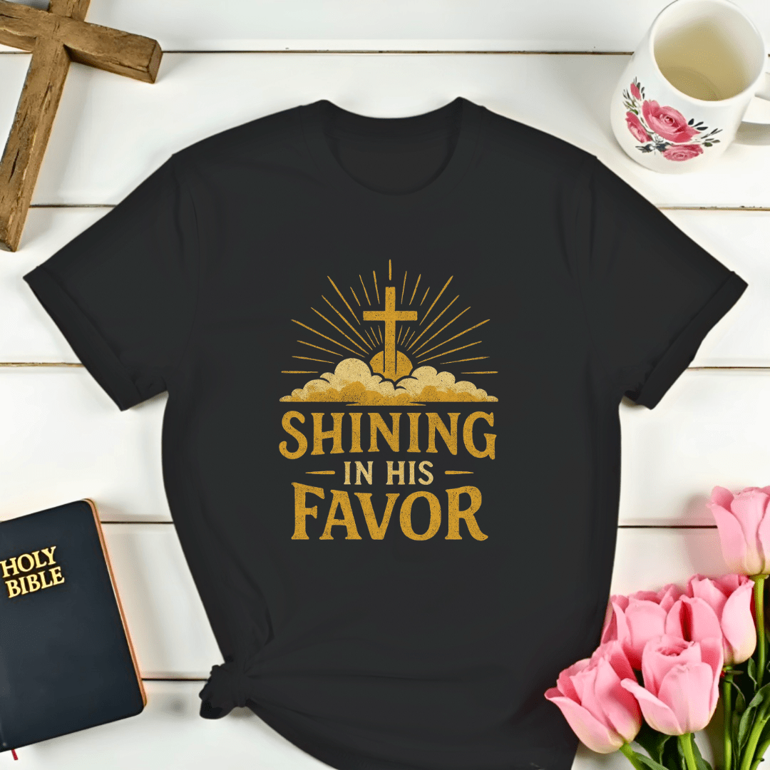 Shinning In His Favor T-Shirt