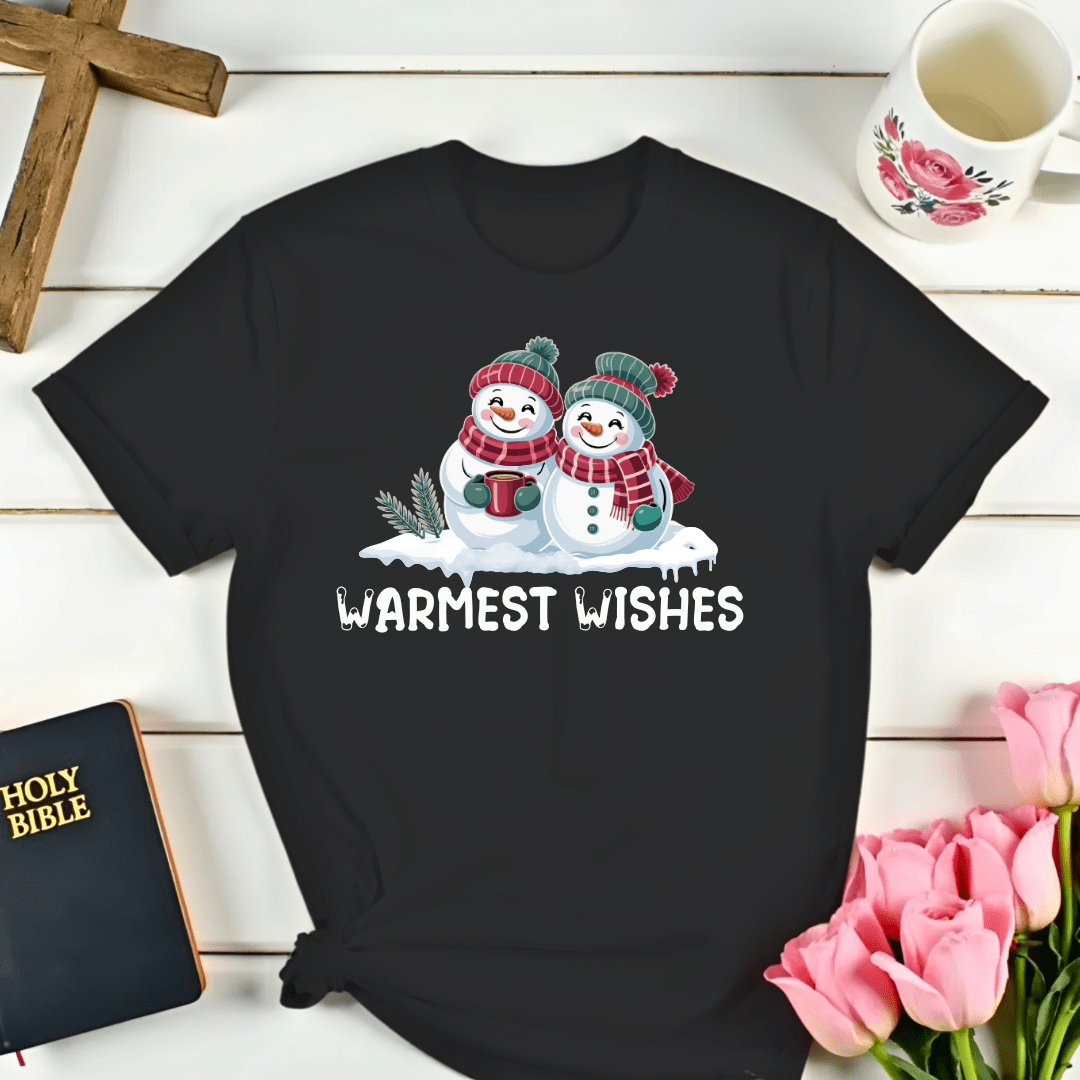 Warmest Wishes Snow-Couple T-Shirt