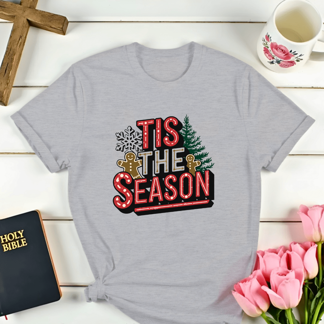 Gingerbread Christmas Season T-Shirt - Kozzy Co