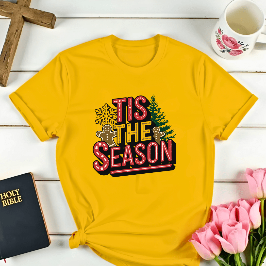 Gingerbread Christmas Season T-Shirt - Kozzy Co