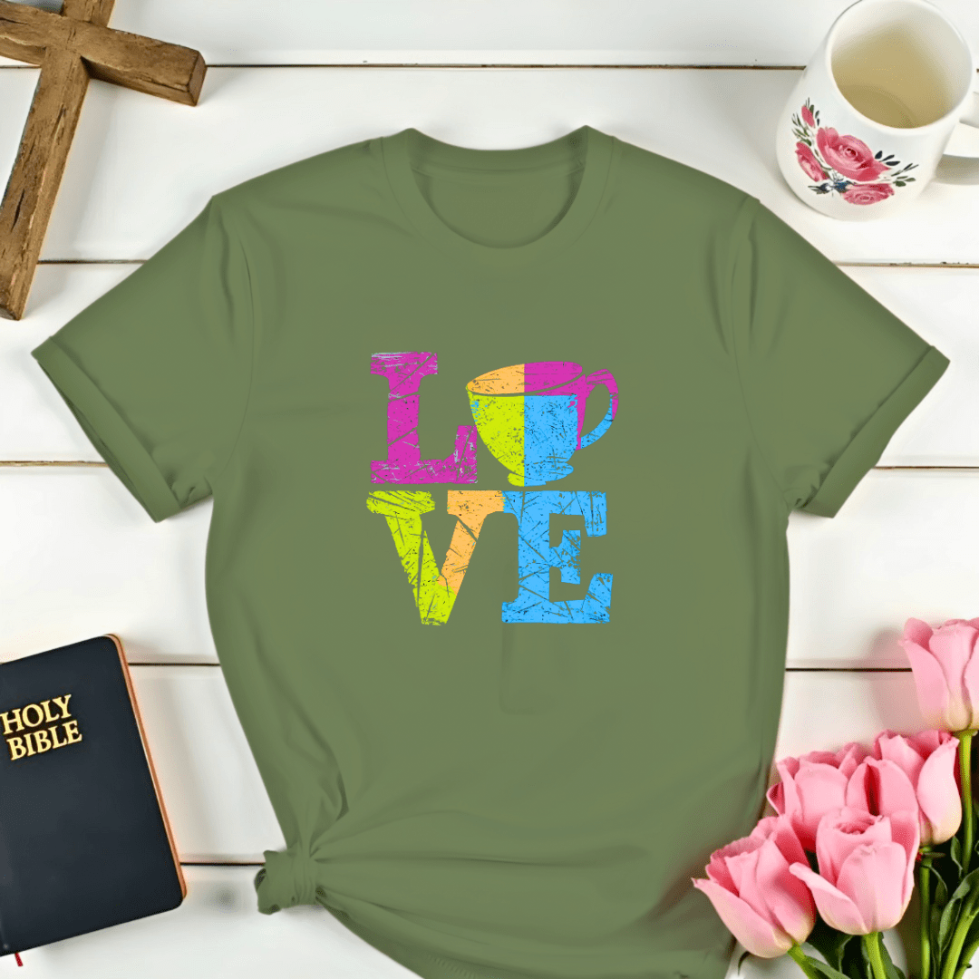 Retro Love Tea T-Shirt - Kozzy Co