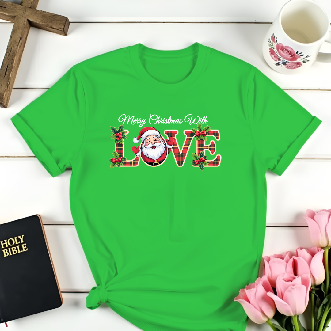 Santa's Christmas Love T-Shirt