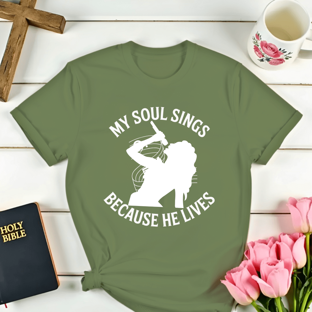 Because He Lives T-Shirt