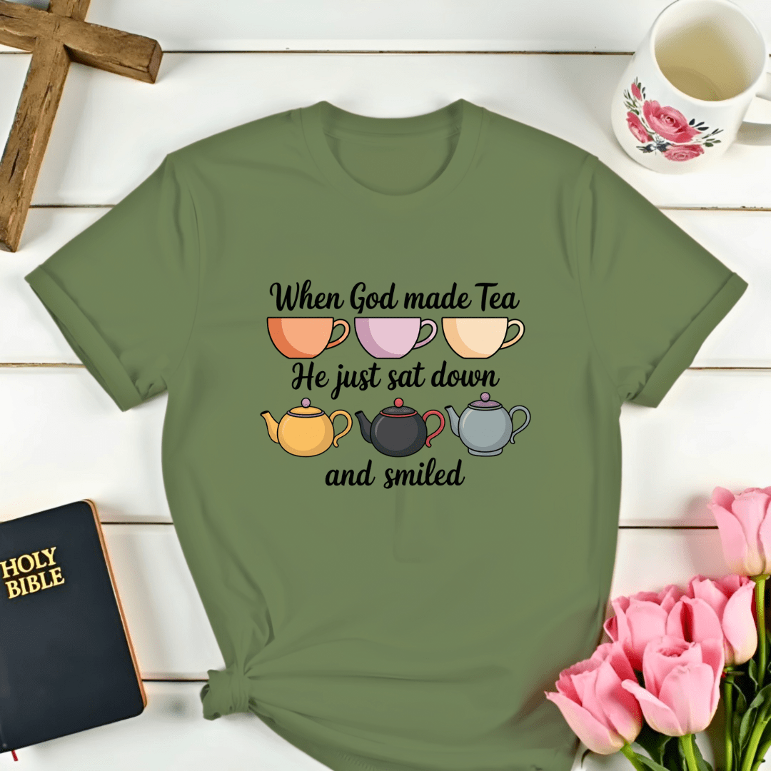 Smiling God Tea T-Shirt