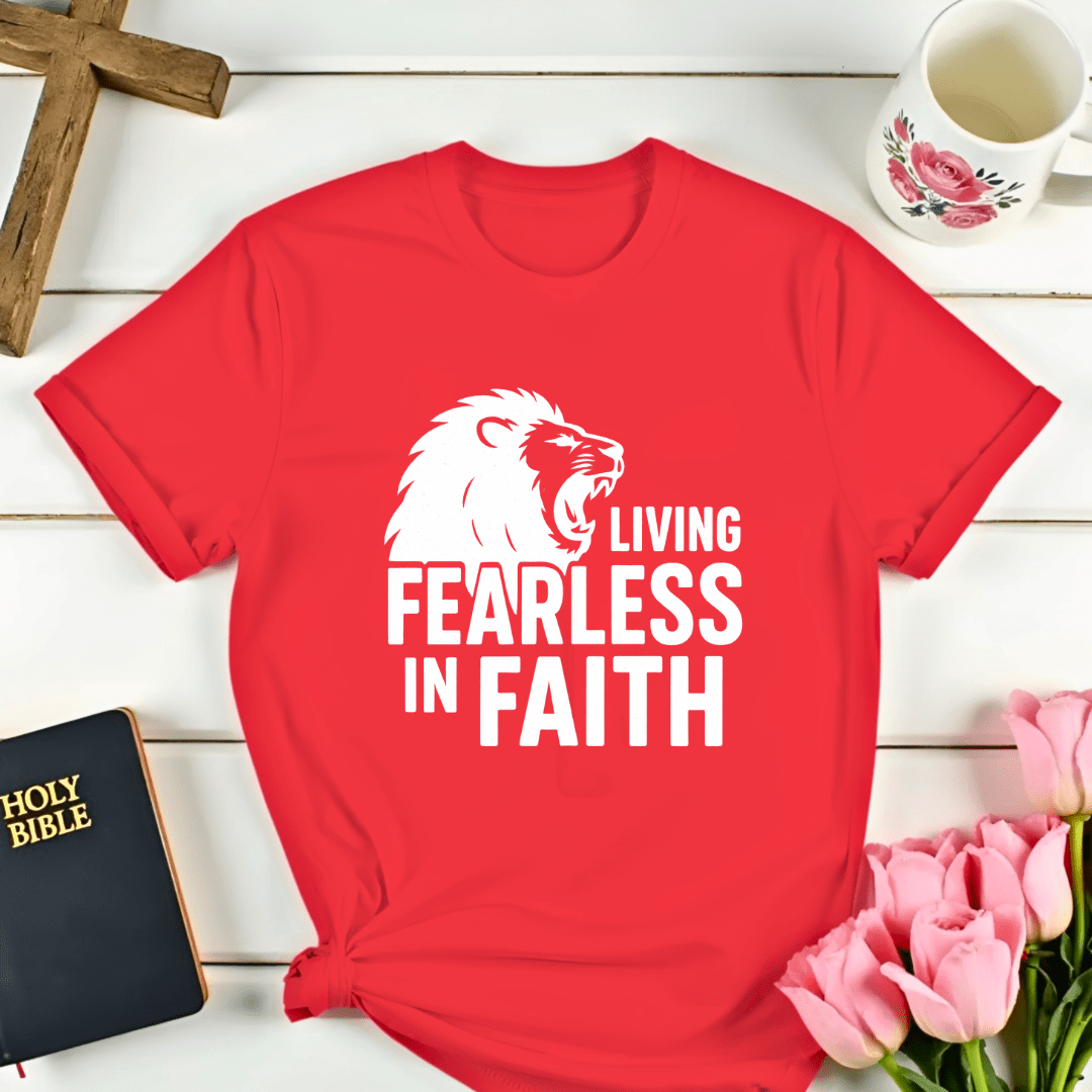 Living Fearless T-Shirt - Kozzy Co