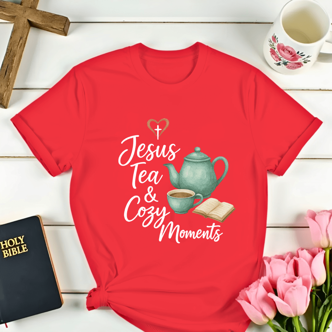 Jesus Tea Cozy Moments T-Shirt