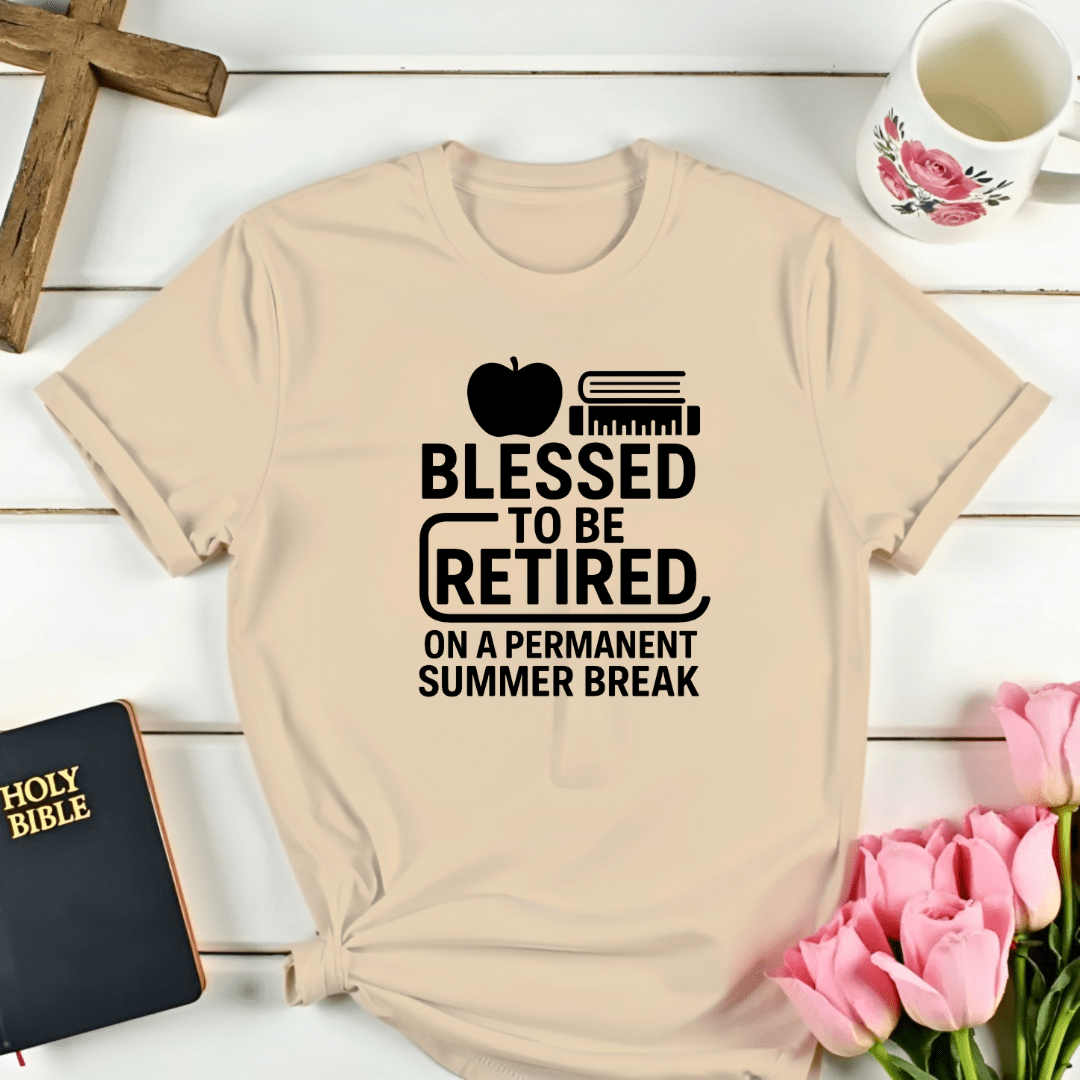 Blessed Retired Teacher T-Shirt