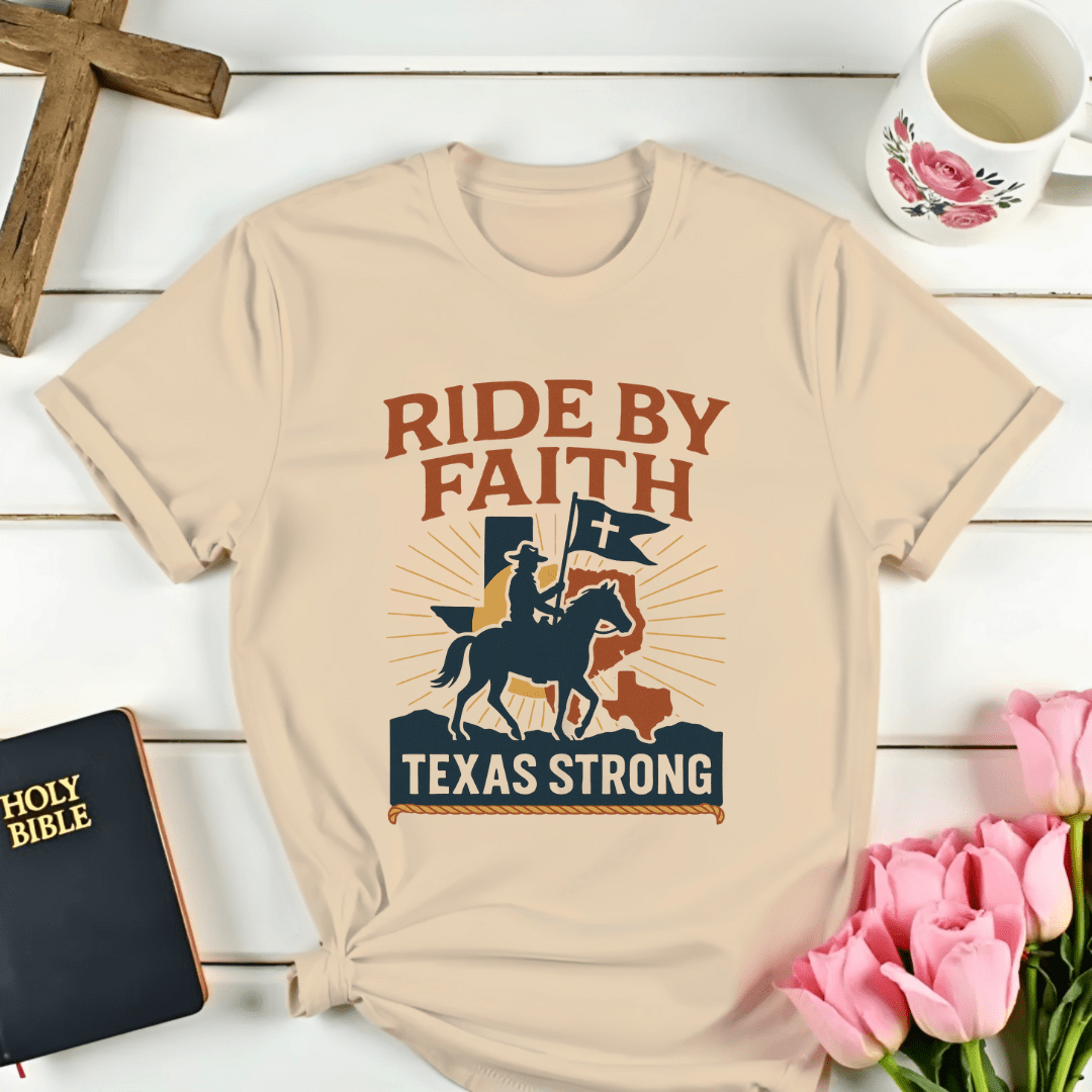Ride by Faith Texas Strong T-Shirt