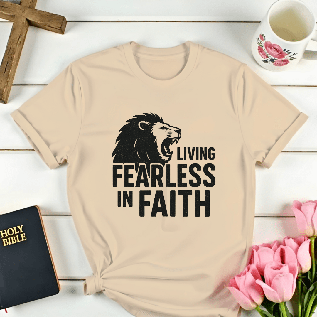 Living Fearless T-Shirt - Kozzy Co