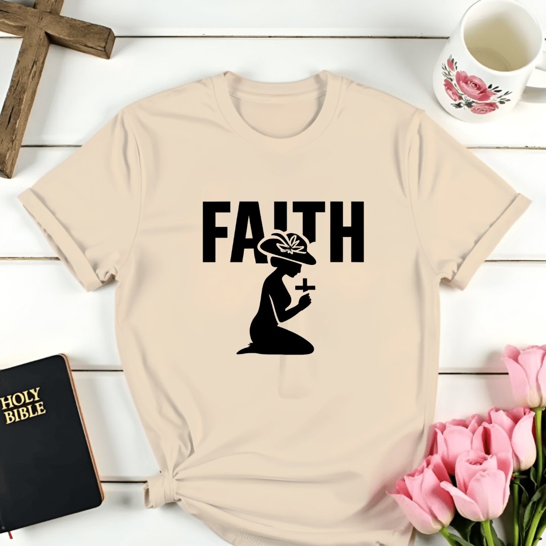 Praying Lady Faith T-Shirt