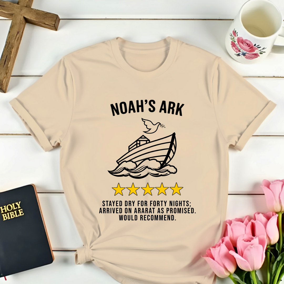Noah's Ark 5 Stars Review T-Shirt