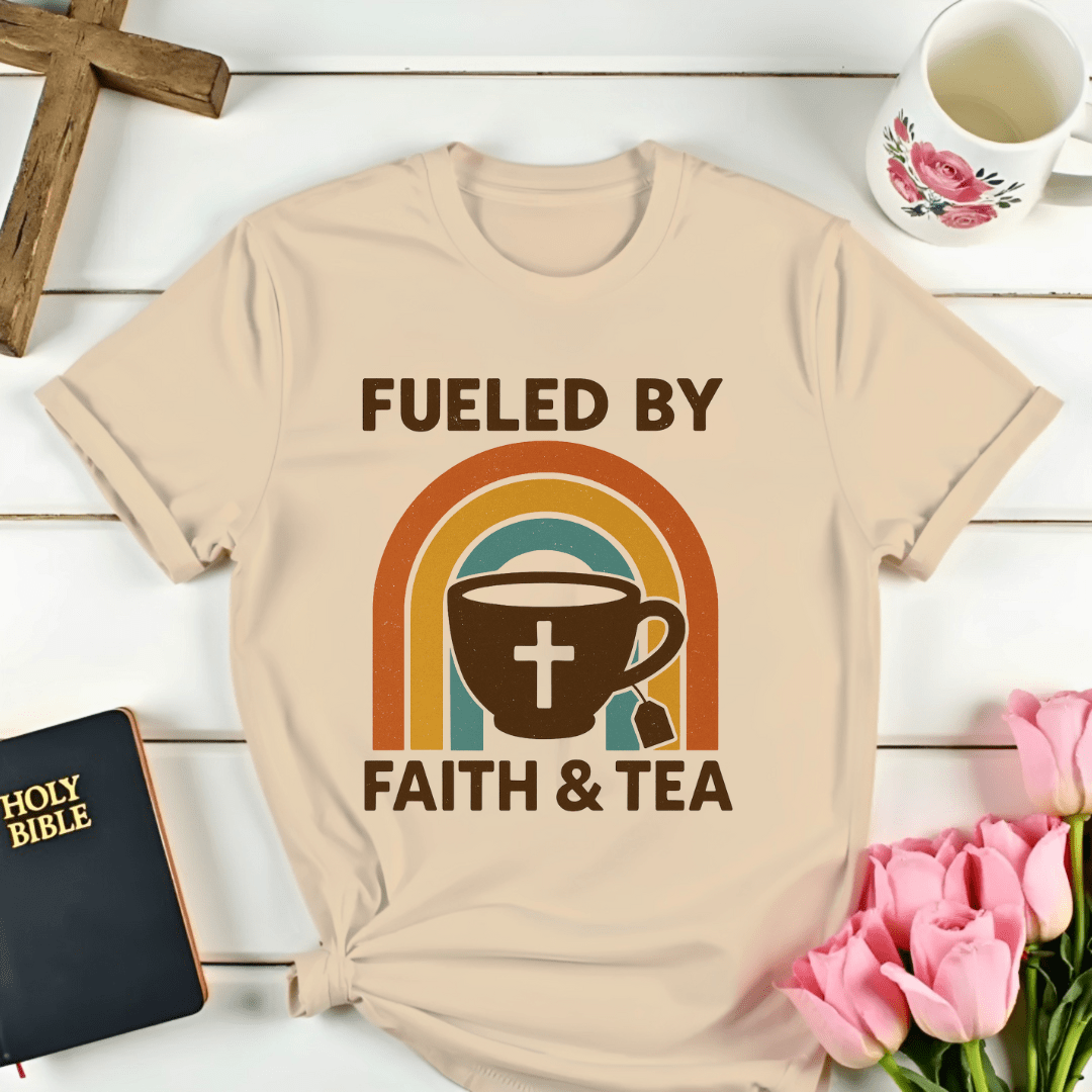 Fueled by Faith and Tea T-Shirt