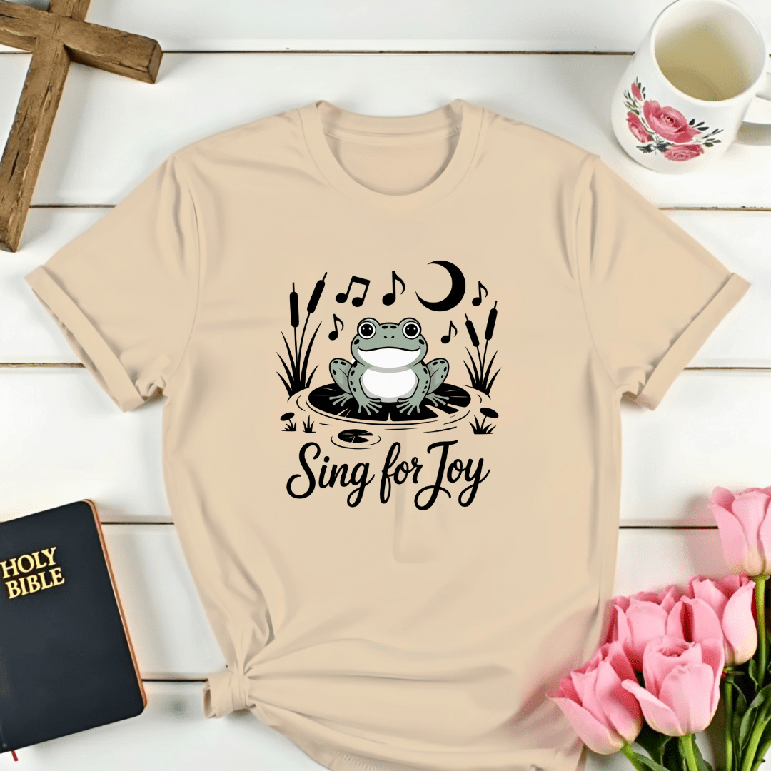 Sing For Joy Frog T-Shirt - Kozzy Co