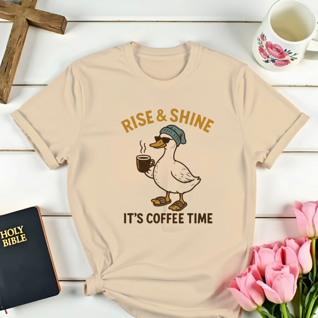 Duck Coffee Time T-Shirt