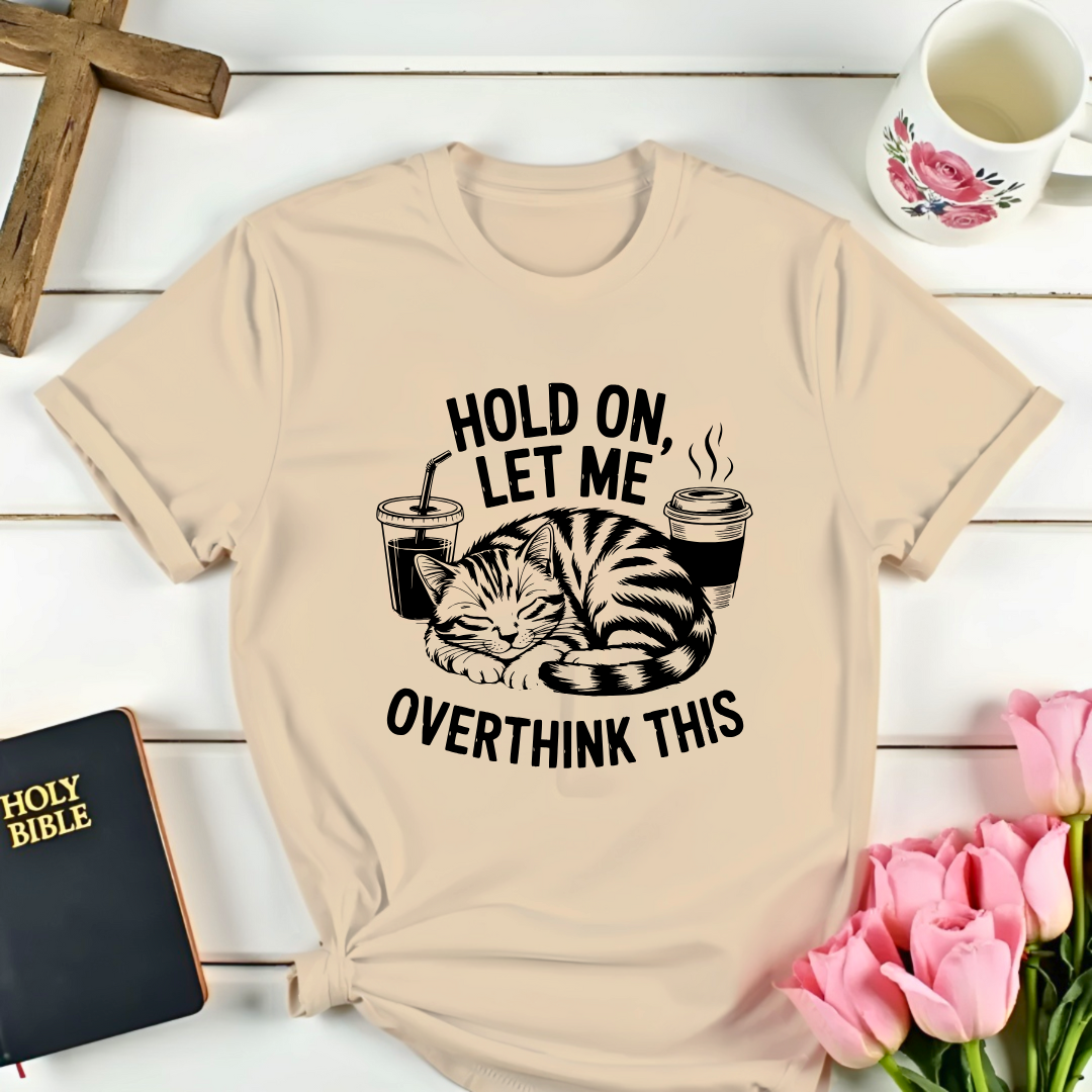 Overthinking Cat T-Shirt