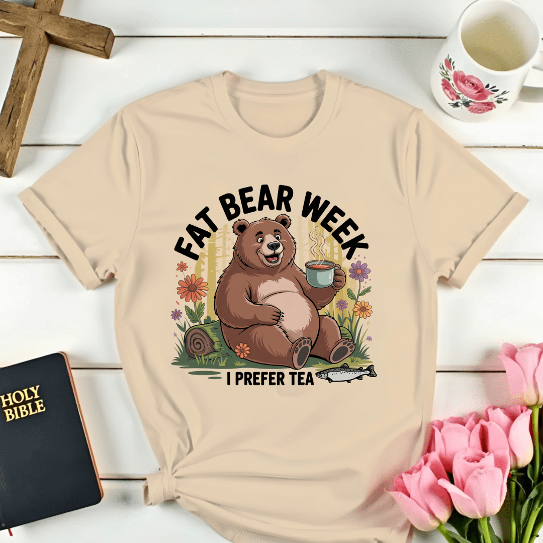 Fat Bear Week Tea T-Shirt