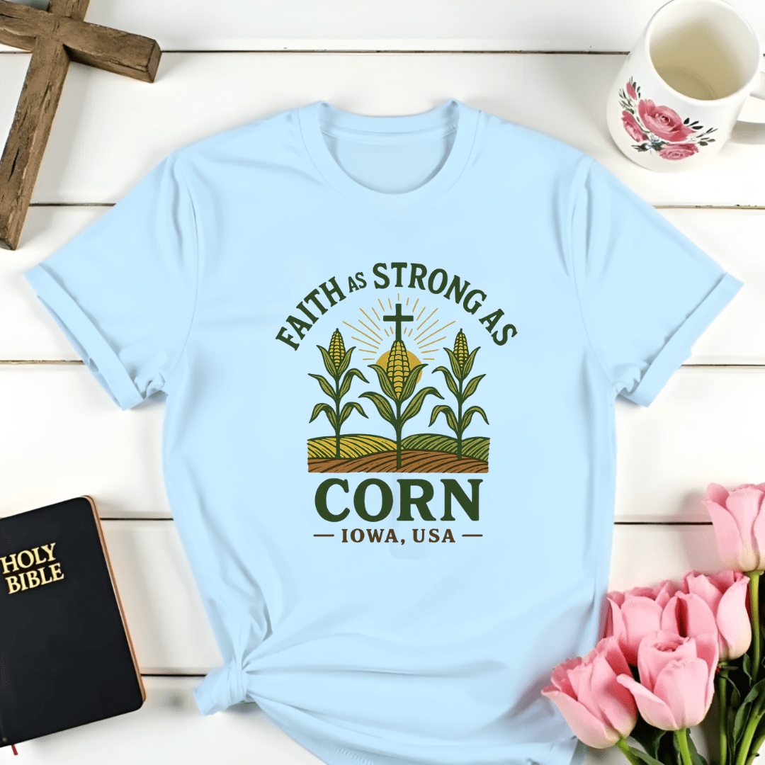 Faith As Strong As Corn T-Shirt