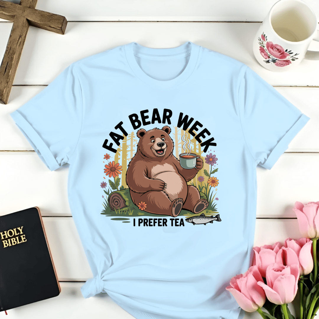 Fat Bear Week Tea T-Shirt