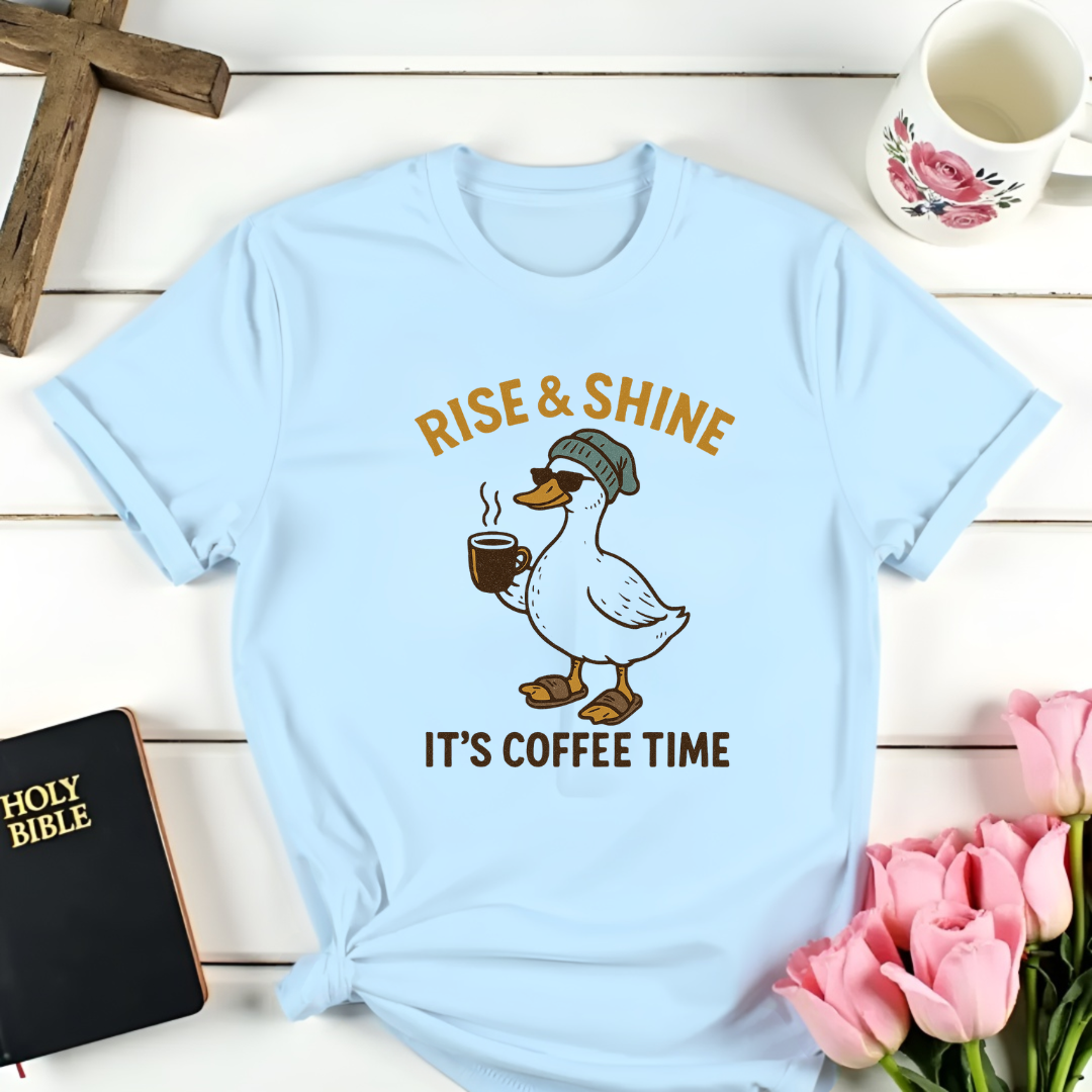 Duck Coffee Time T-Shirt