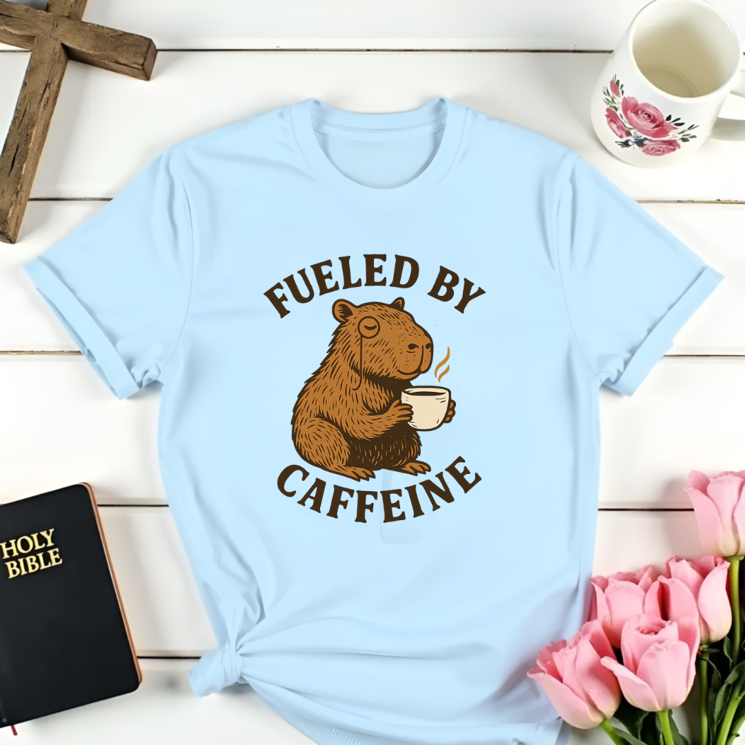 Capybara Caffeinated T-Shirt