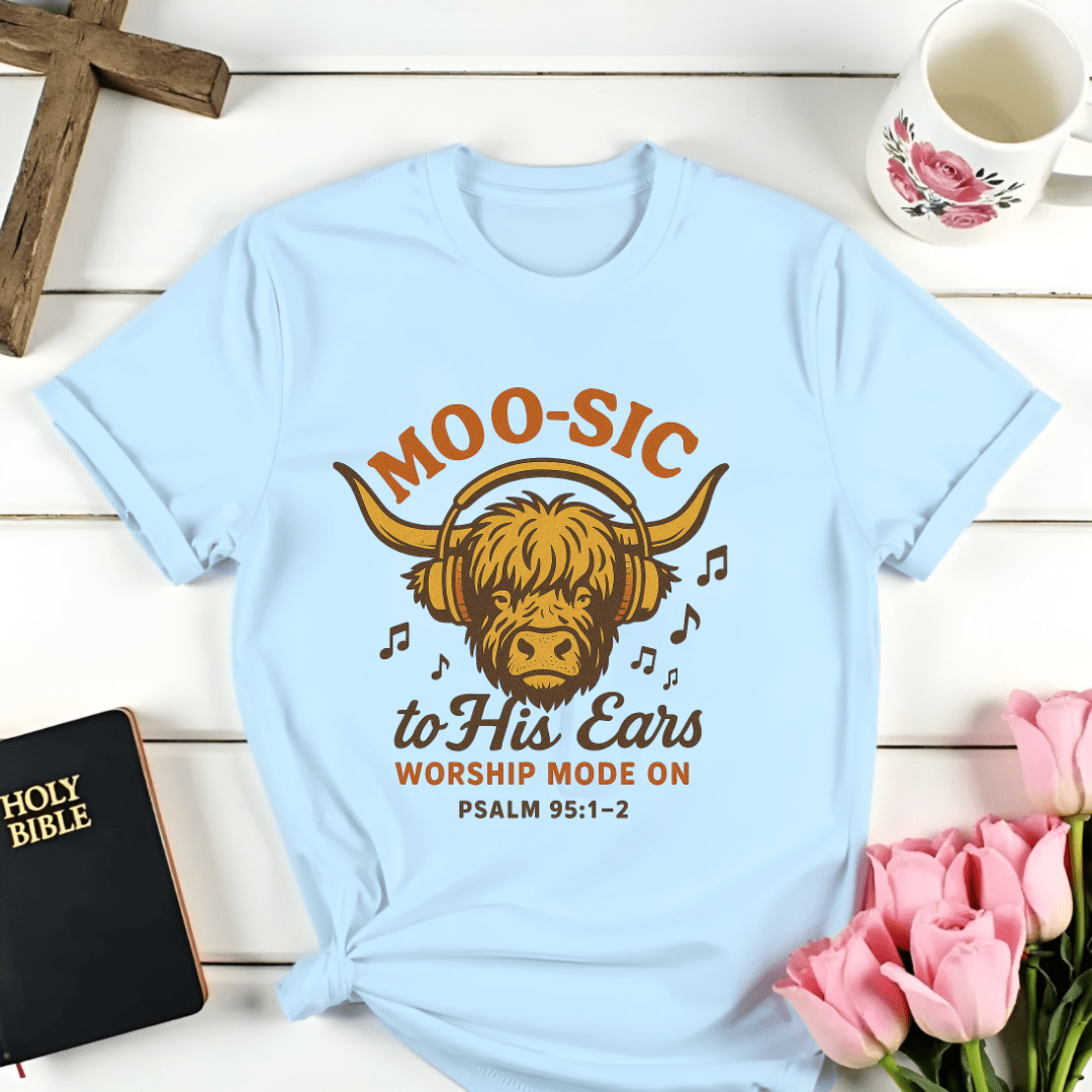 Moo-sic To HIS Ear T-Shirt