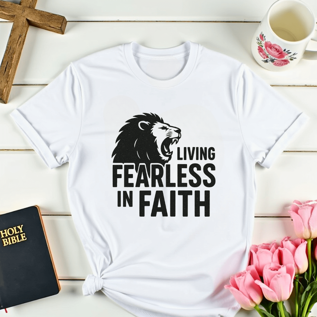 Living Fearless T-Shirt - Kozzy Co
