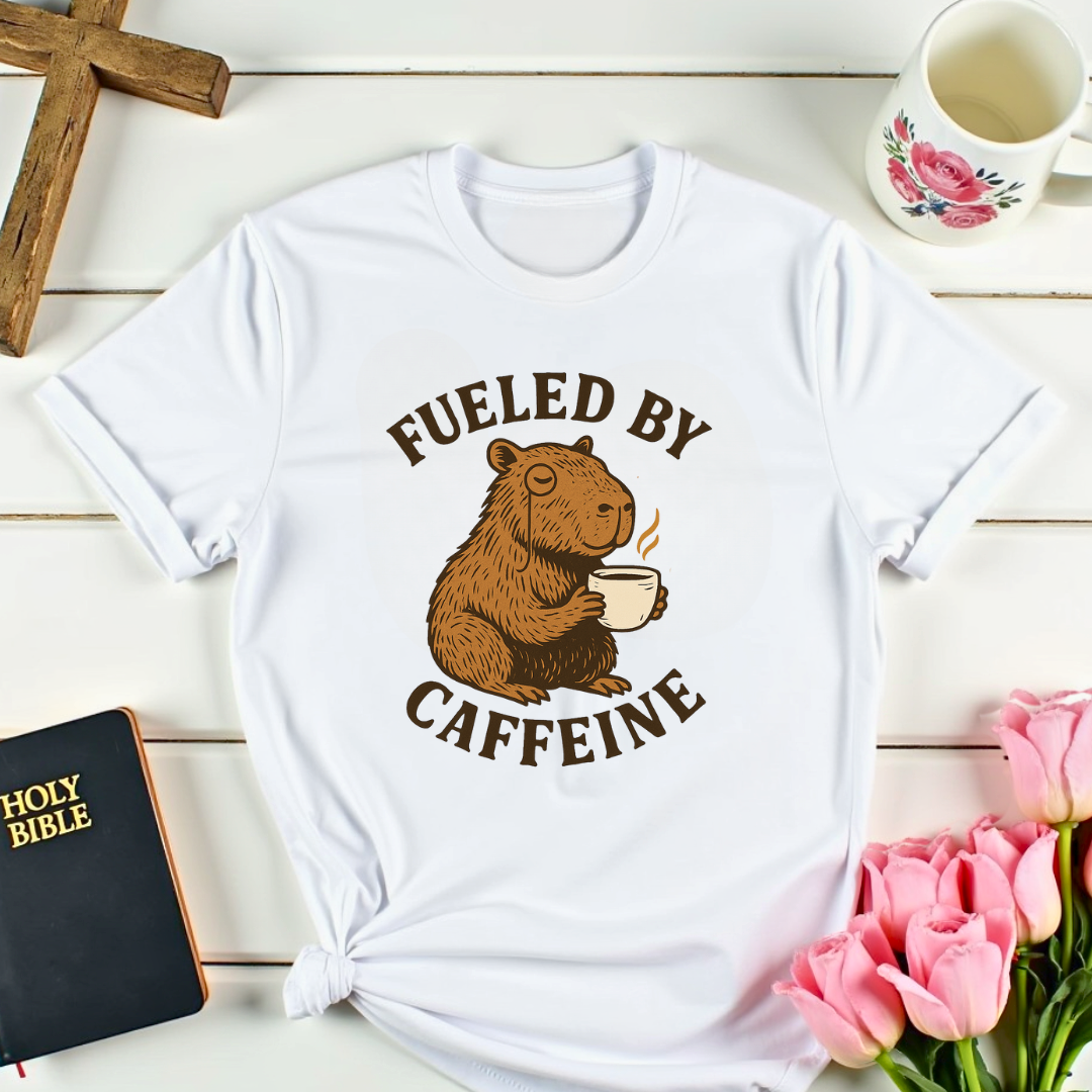 Capybara Caffeinated T-Shirt