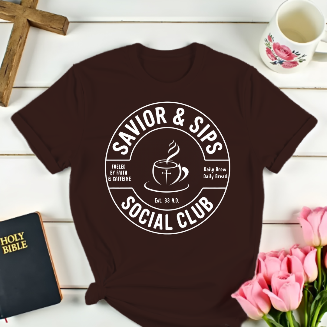 Savior & Sip Social Club T-Shirt