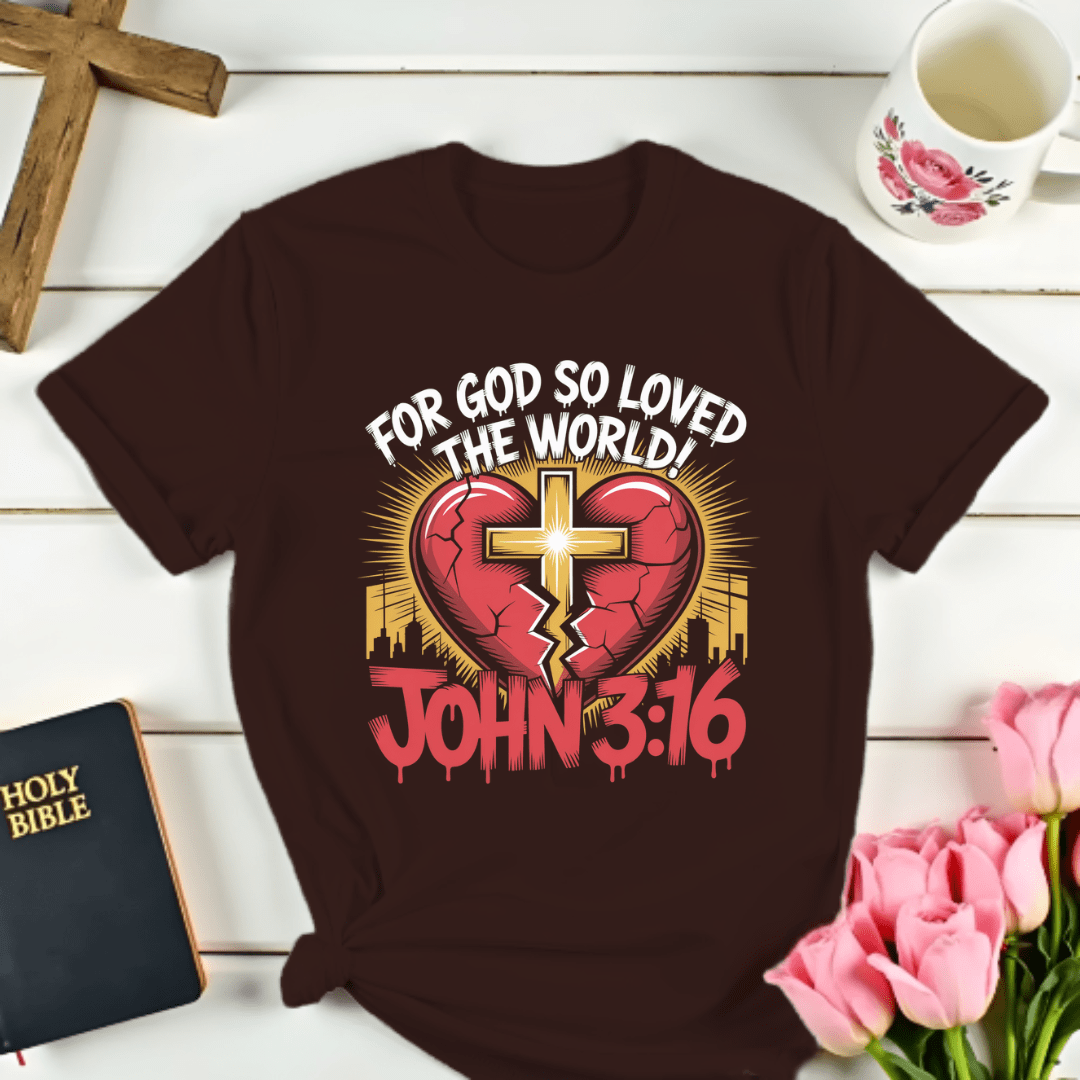 God Loved The World T-Shirt - Kozzy Co