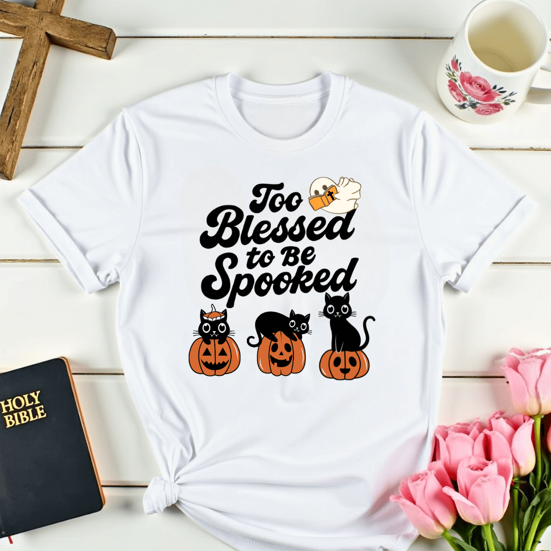 Too Spooked Cat T-Shirt