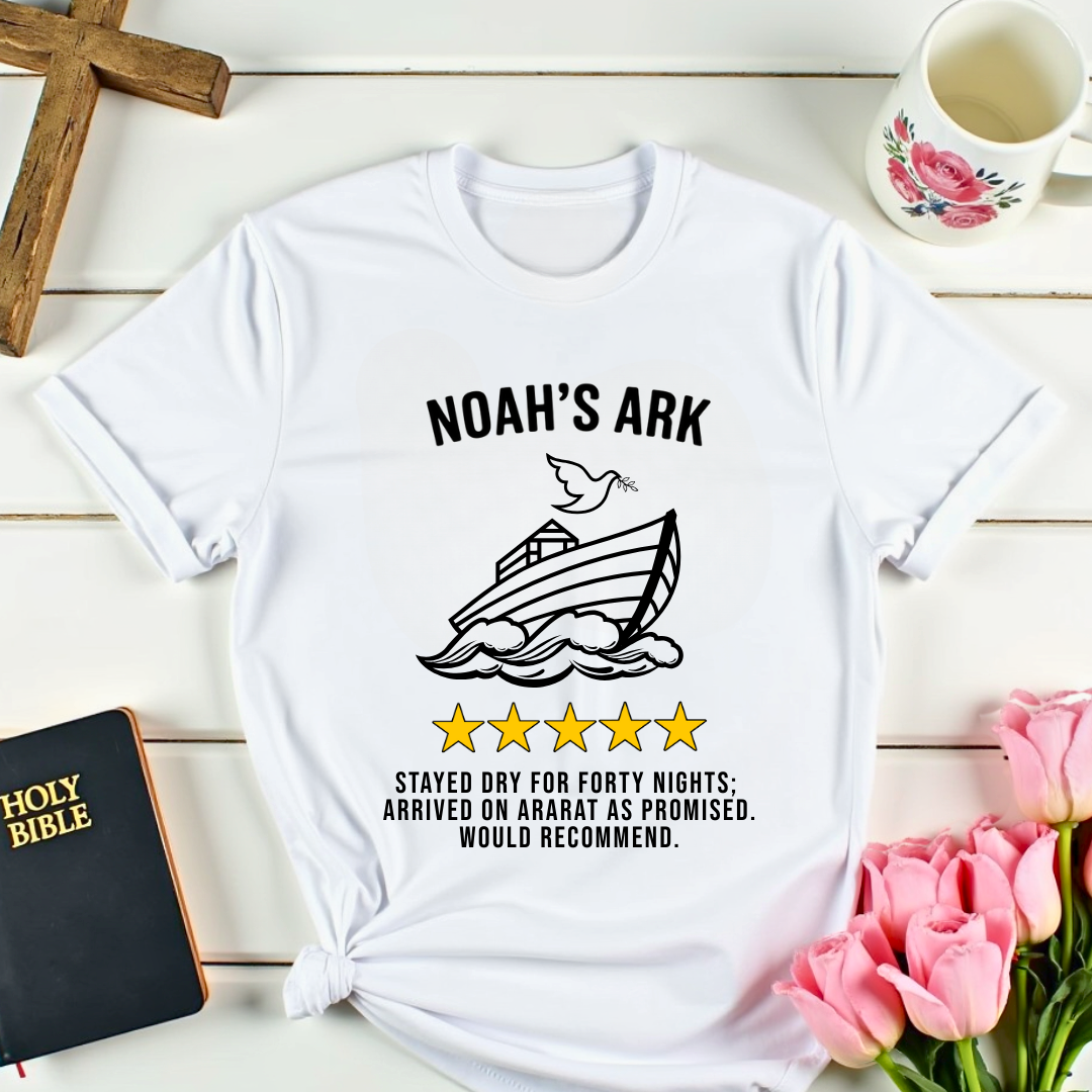 Noah's Ark 5 Stars Review T-Shirt