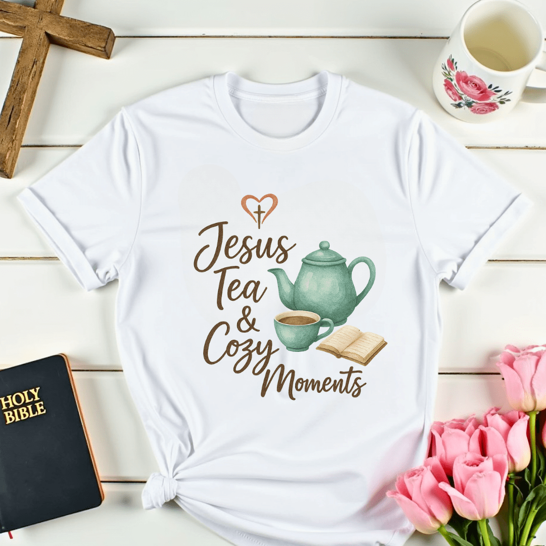 Jesus Tea Cozy Moments T-Shirt