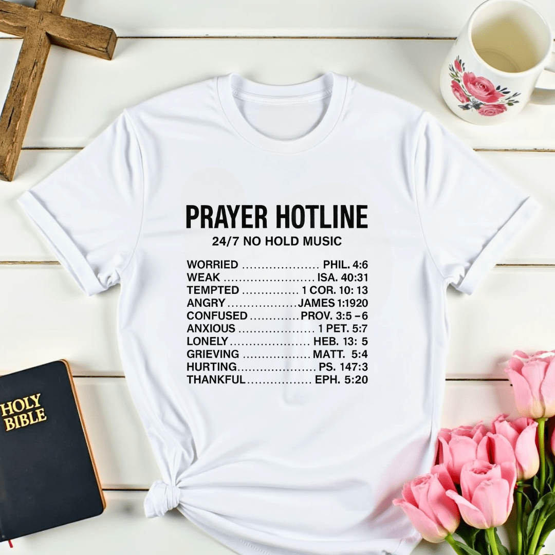 Pray Hotline T-Shirt - Kozzy Co