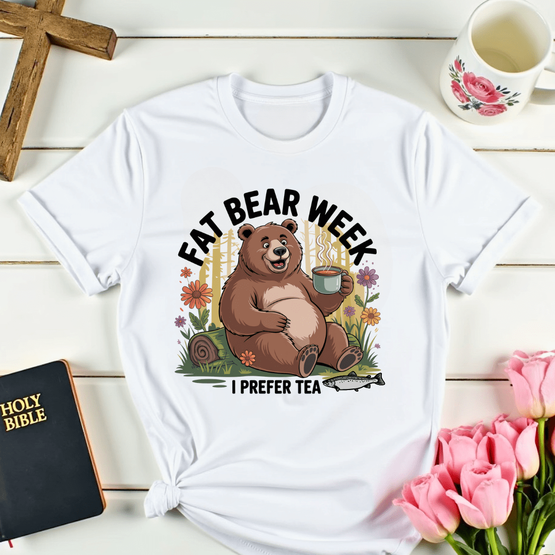 Fat Bear Week Tea T-Shirt