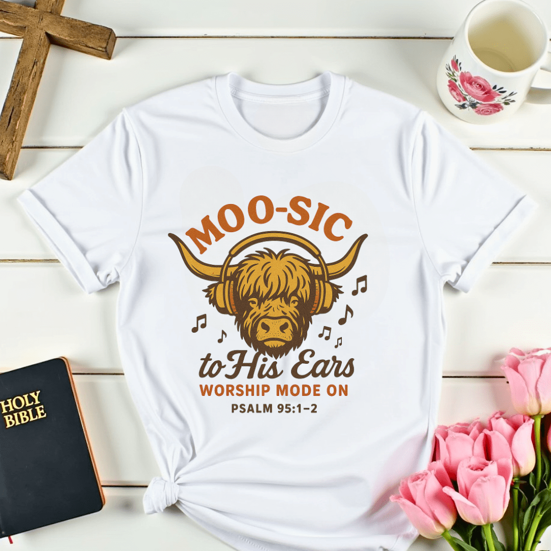 Moo-sic To HIS Ear T-Shirt