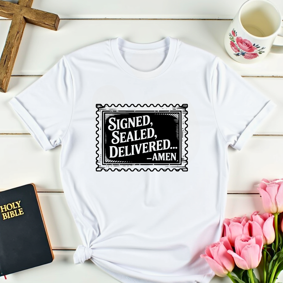 Amen Stamp T-Shirt