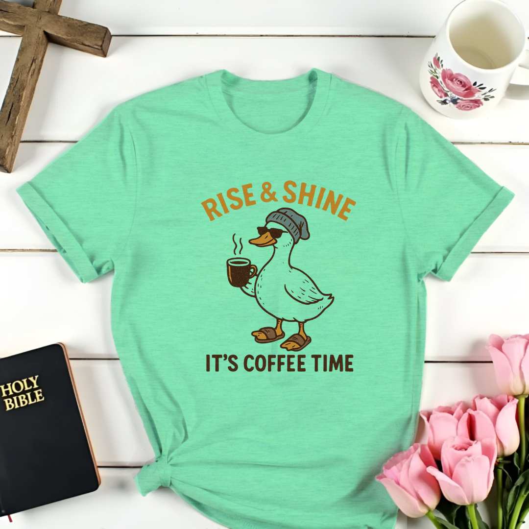 Duck Coffee Time T-Shirt