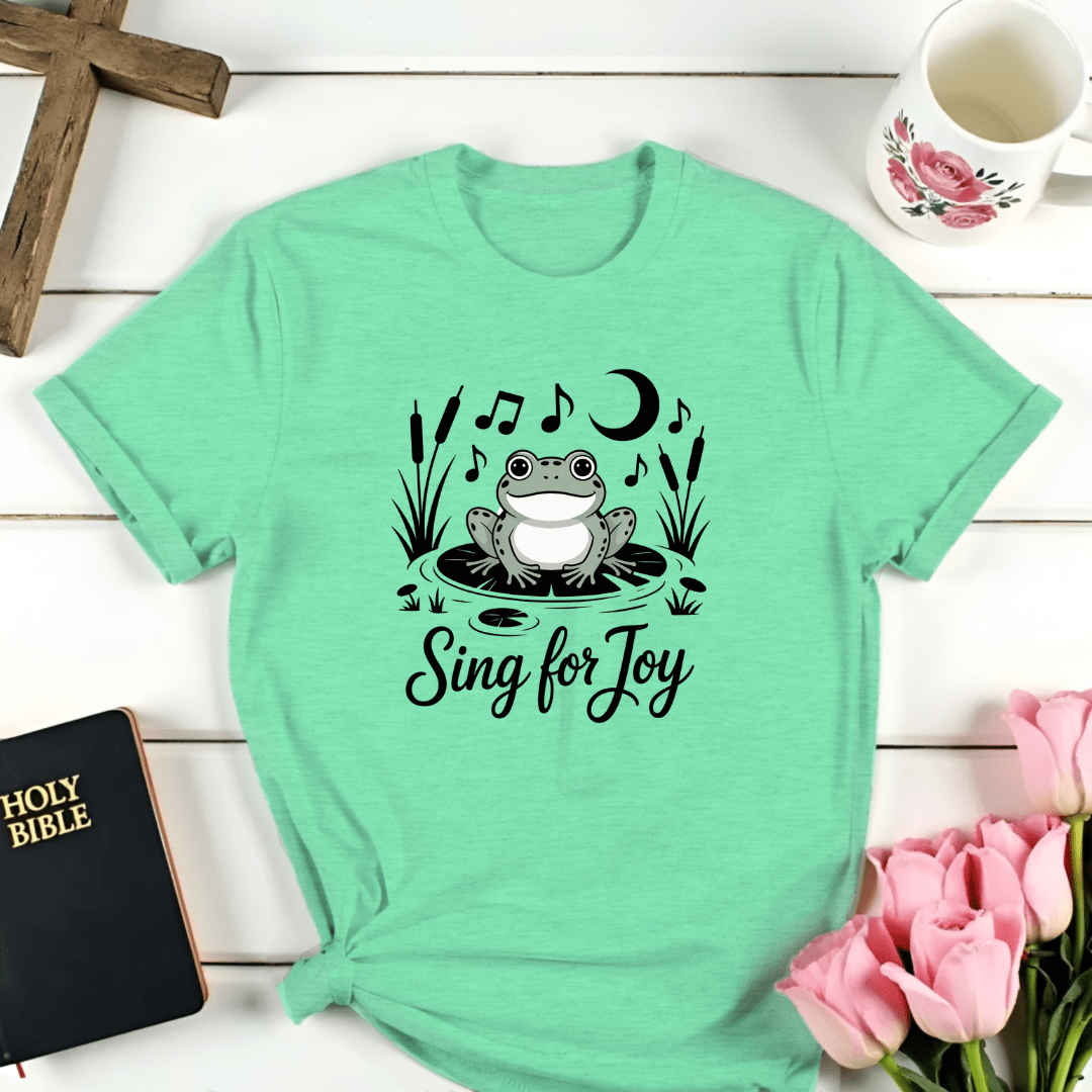 Sing For Joy Frog T-Shirt - Kozzy Co