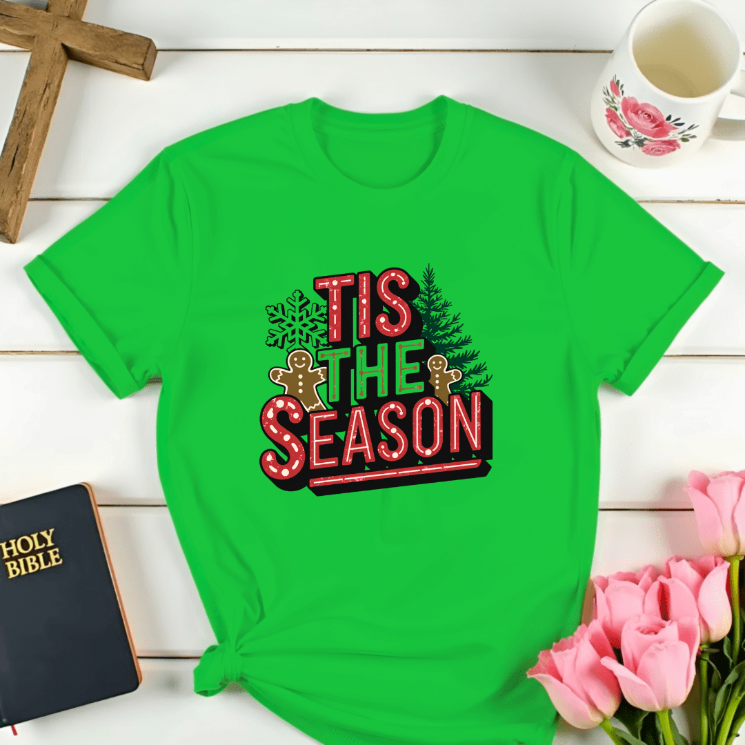 Gingerbread Christmas Season T-Shirt - Kozzy Co