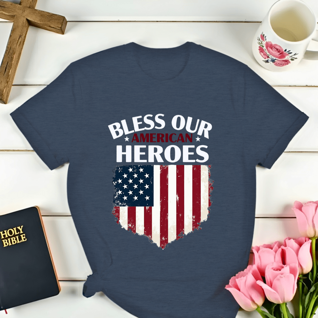 Bless Our American Heroes T-Shirt