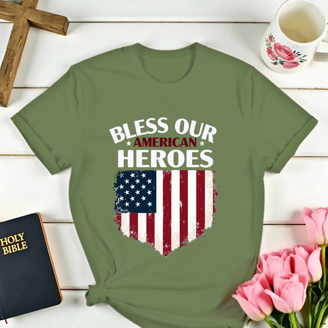 Bless Our American Heroes T-Shirt