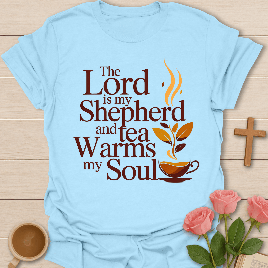 Lord Shepherd Tea Comfort T-Shirt - Kozzy Co Light Blue / S