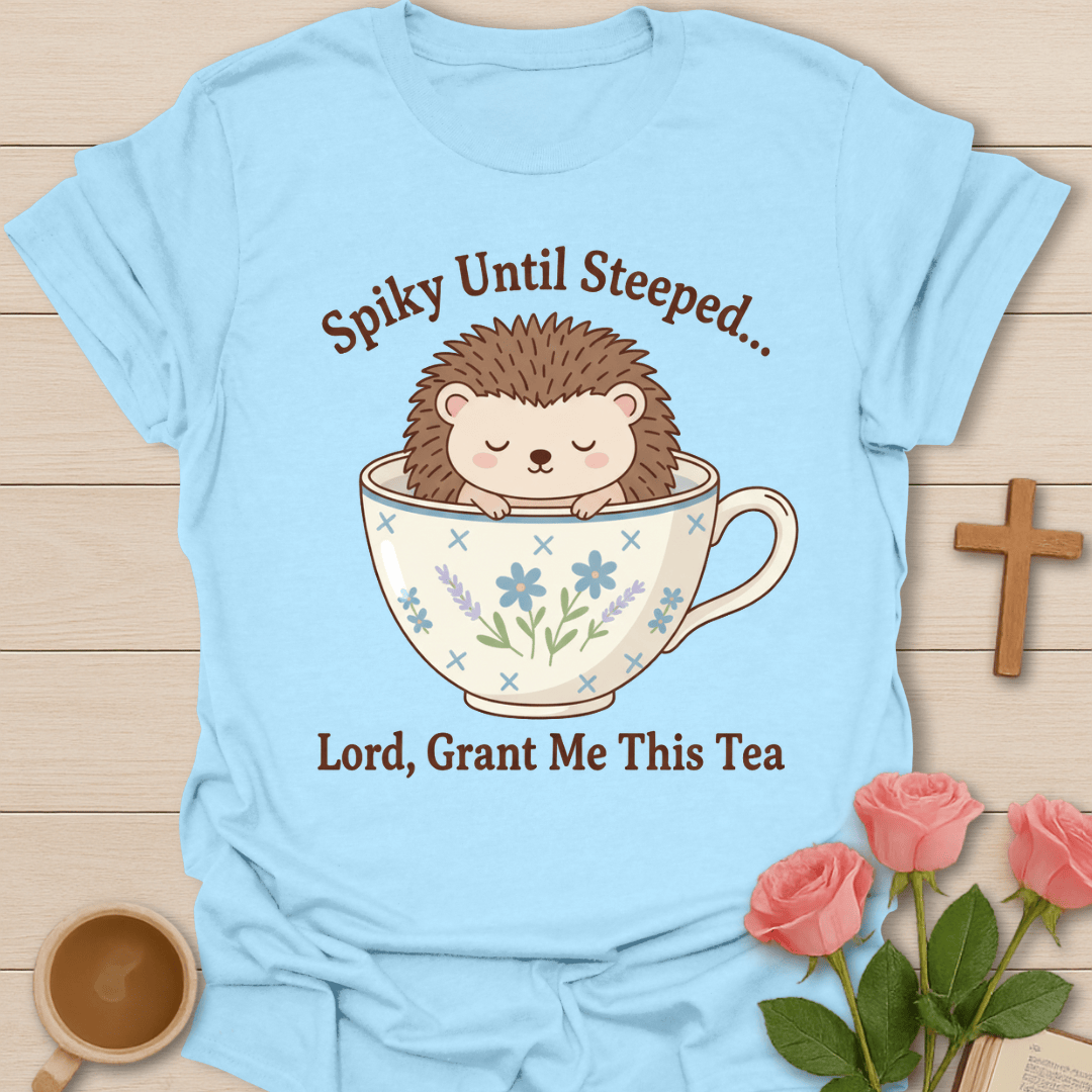 Hedgehog Tea T-Shirt T-Shirt