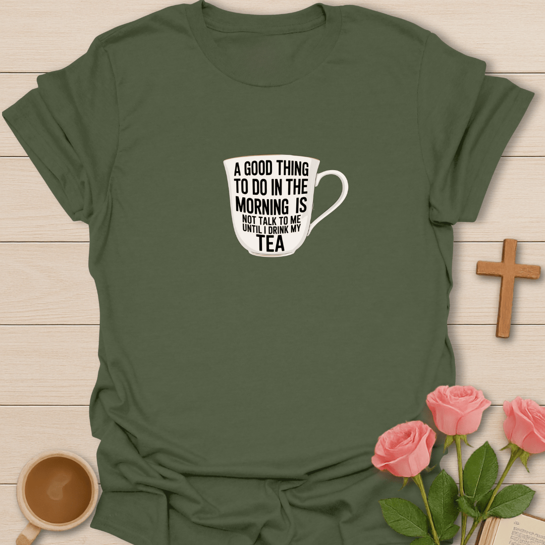 Morning Tea Boundaries T-Shirt T-Shirt