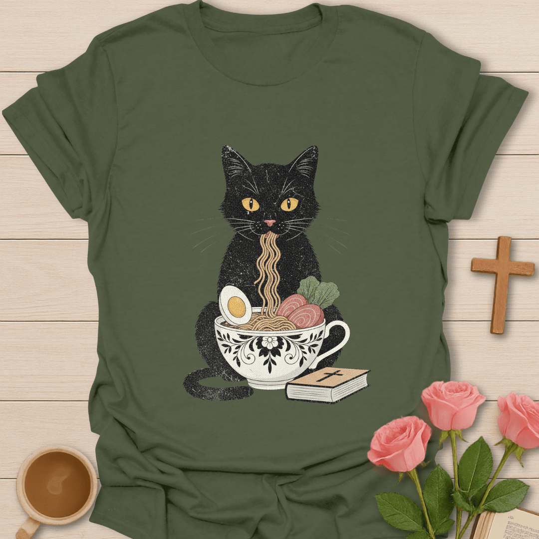 Faith-Filled & Ramen Fueled T-Shirt