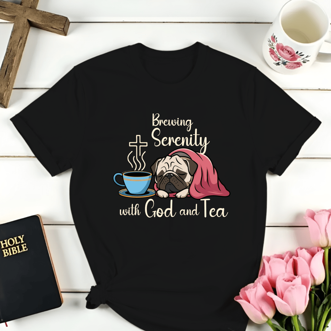 Brewing Serenity Dog T-Shirt