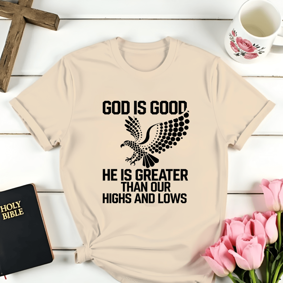 God Is Good Eagle T-Shirt - Kozzy Co