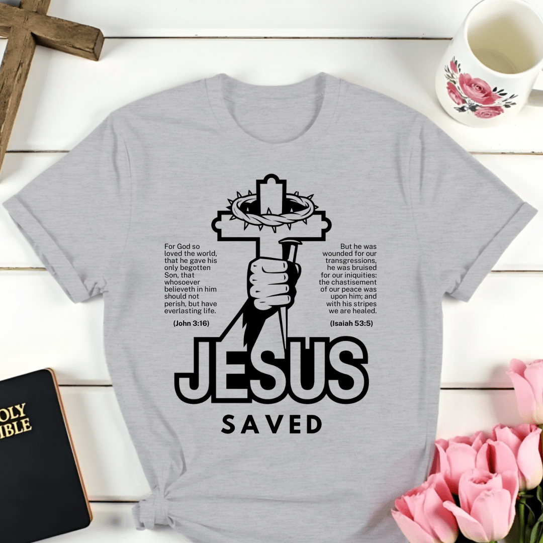 Overcome And Saved T-Shirt - Kozzy Co