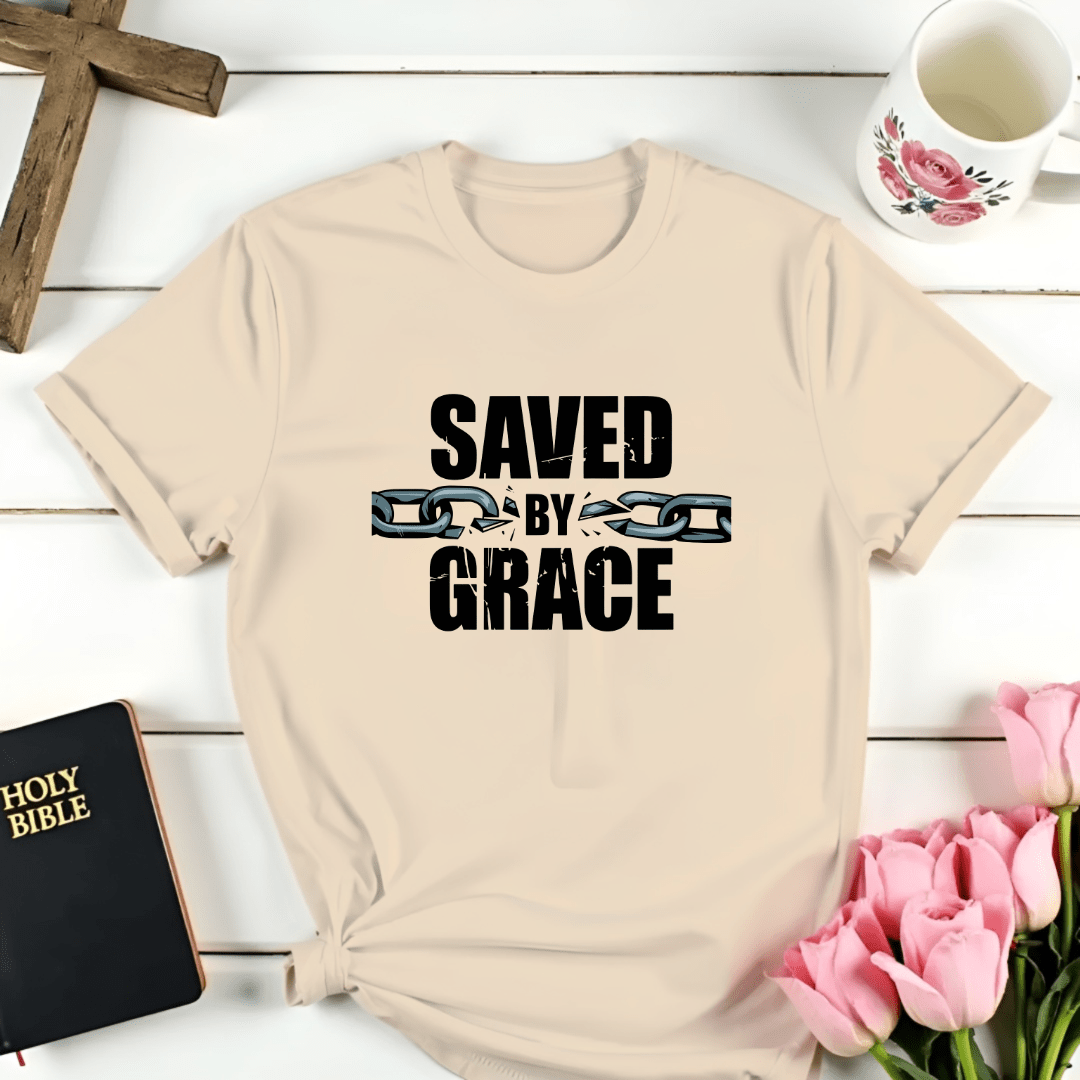 Grace Broken Chain T-Shirt - Kozzy Co